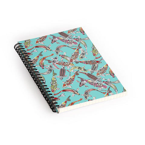 Sharon Turner Lucky Koi Spiral Notebook