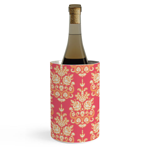 Sharon Turner Malika damask ikat Wine Chiller