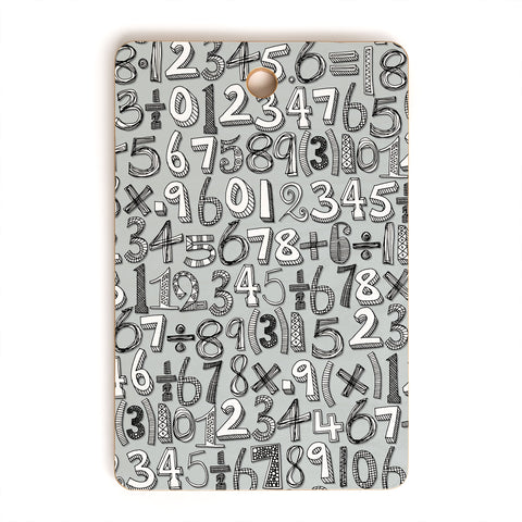 Sharon Turner Math Doodle Cutting Board Rectangle