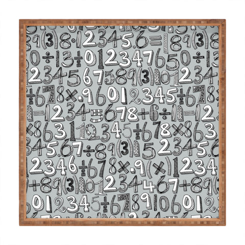 Sharon Turner Math Doodle Square Tray