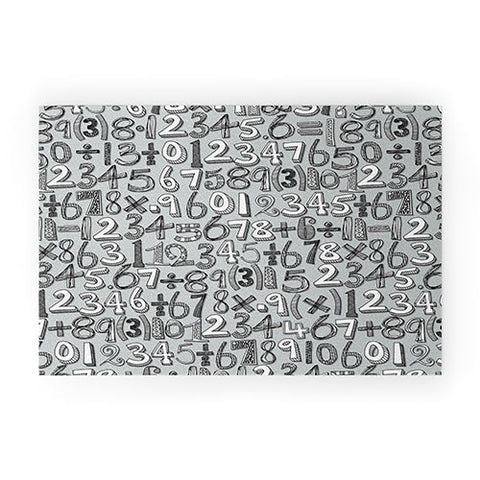Sharon Turner Math Doodle Welcome Mat
