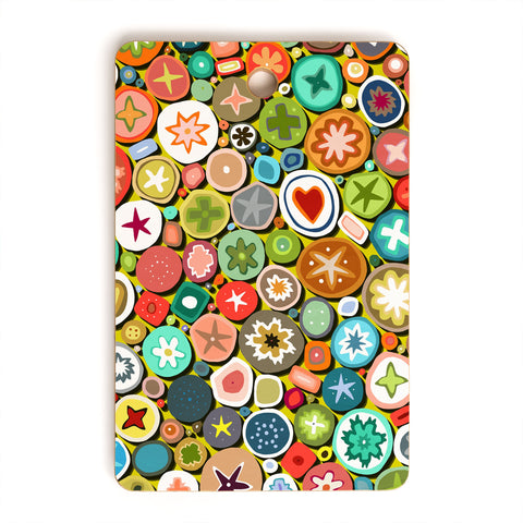 Sharon Turner millefiori Cutting Board Rectangle