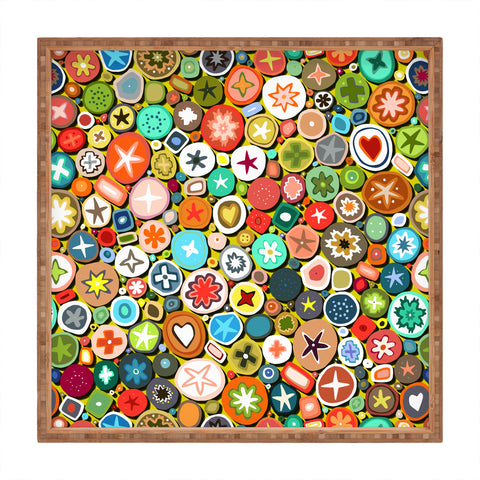 Sharon Turner millefiori Square Tray