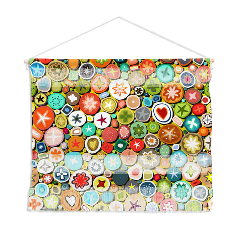 Sharon Turner millefiori Wall Hanging Landscape