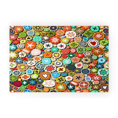 Sharon Turner millefiori Welcome Mat