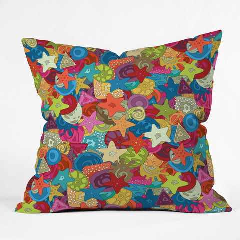 Sharon Turner Milli Outdoor Throw Pillow