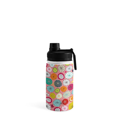 Sharon Turner mod Hawaiian cocktails Water Bottle