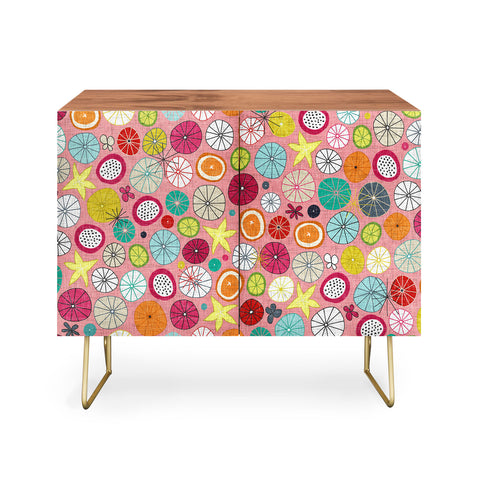 Sharon Turner mod Hawaiian cocktails Credenza