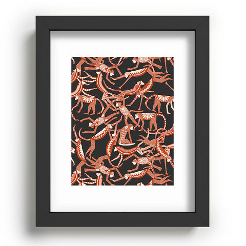 Sharon Turner monkey Recessed Framing Rectangle