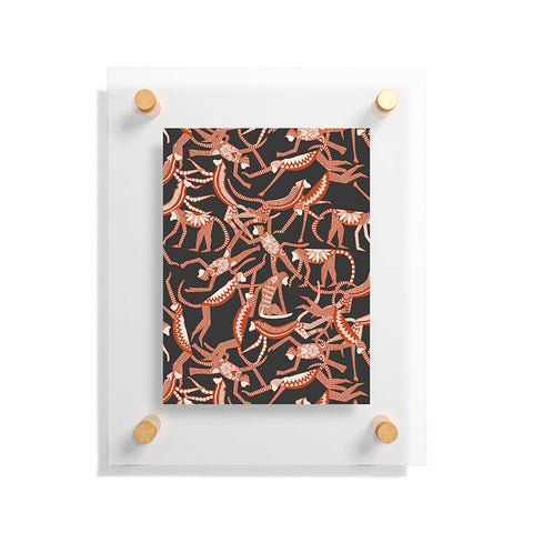 Sharon Turner monkey Floating Acrylic Print