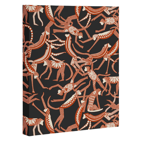 Sharon Turner monkey Art Canvas