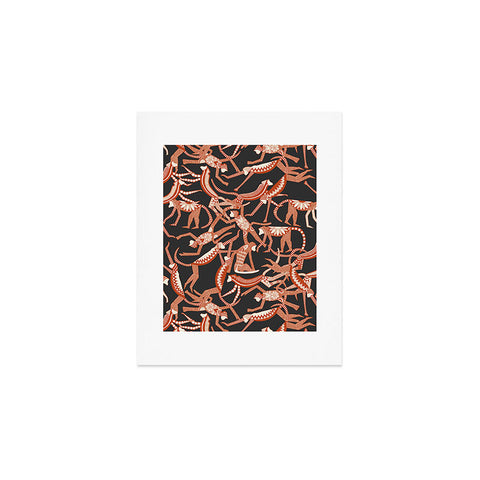 Sharon Turner monkey Art Print