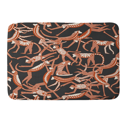 Sharon Turner monkey Memory Foam Bath Mat