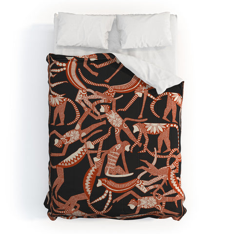 Sharon Turner monkey Comforter