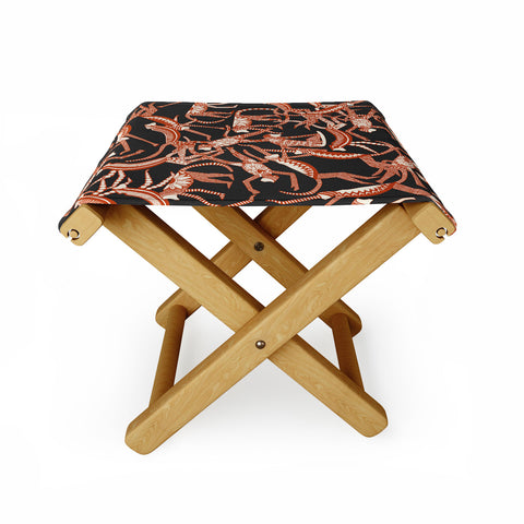 Sharon Turner monkey Folding Stool