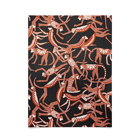 Sharon Turner monkey Poster