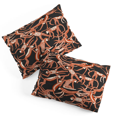 Sharon Turner monkey Pillow Shams