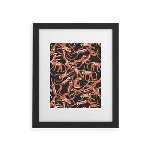 Sharon Turner monkey Framed Art Print
