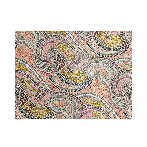 Sharon Turner mosaic fish pastel Poster