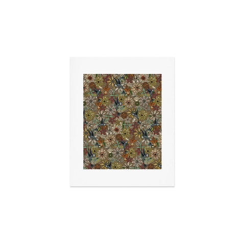 Sharon Turner nectar bird garden earth Art Print