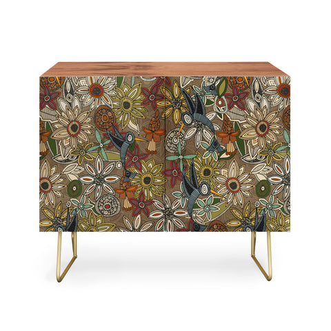 Sharon Turner nectar bird garden earth Credenza