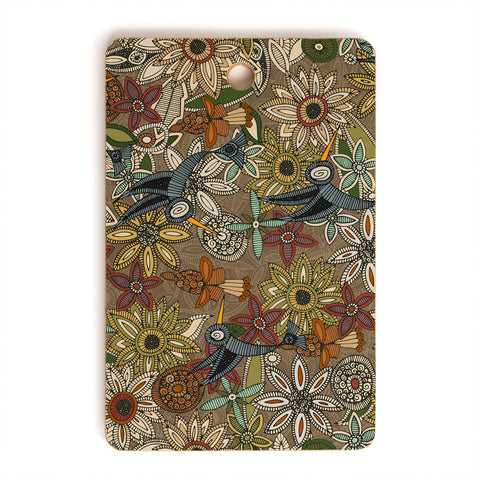 Sharon Turner nectar bird garden earth Cutting Board Rectangle