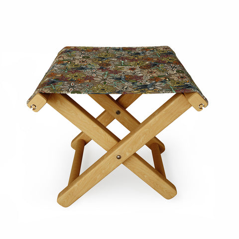 Sharon Turner nectar bird garden earth Folding Stool