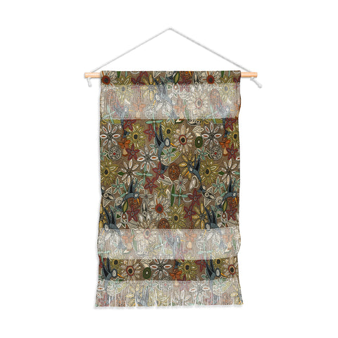 Sharon Turner nectar bird garden earth Wall Hanging Portrait