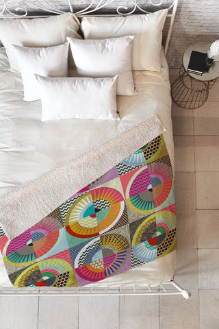 Sharon Turner New York Beauty Fleece Throw Blanket