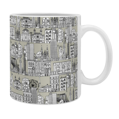 Sharon Turner New York Linen Coffee Mug
