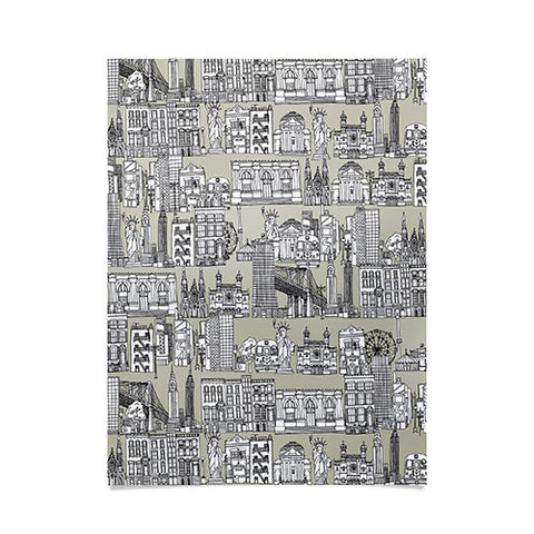 Sharon Turner New York Linen Poster