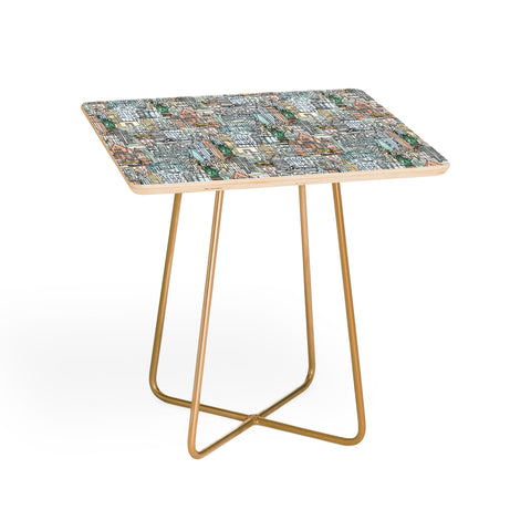 Sharon Turner New York watercolor Side Table