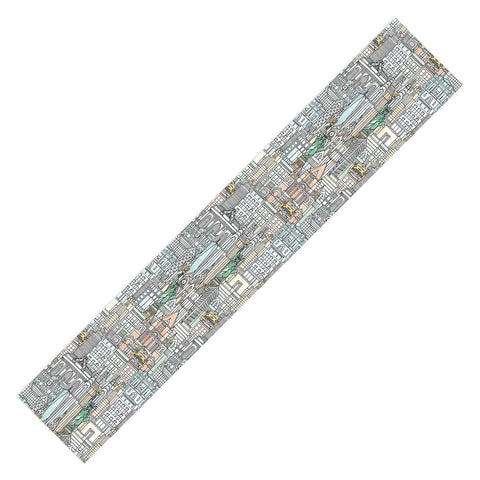 Sharon Turner New York watercolor Table Runner