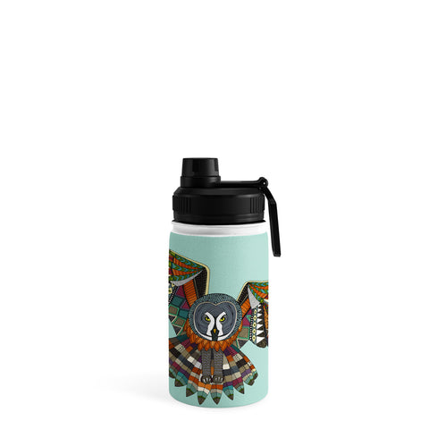 Sharon Turner night owl mint Water Bottle