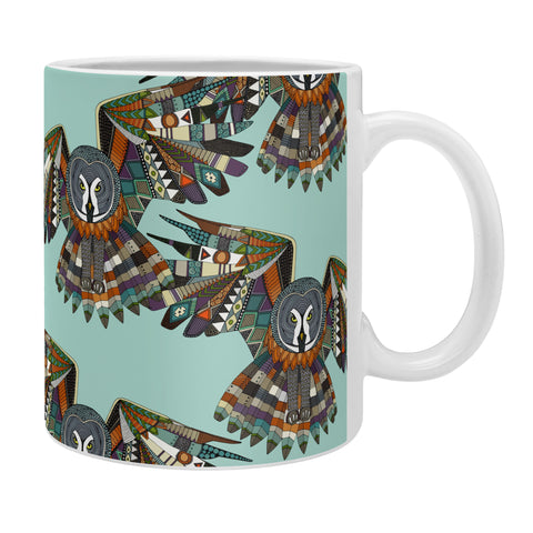 Sharon Turner night owl mint Coffee Mug