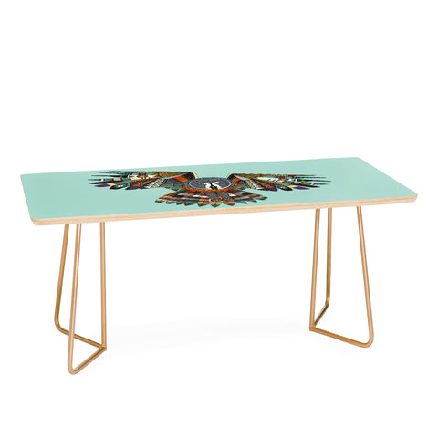 Sharon Turner night owl mint Coffee Table