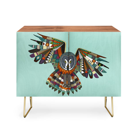 Sharon Turner night owl mint Credenza