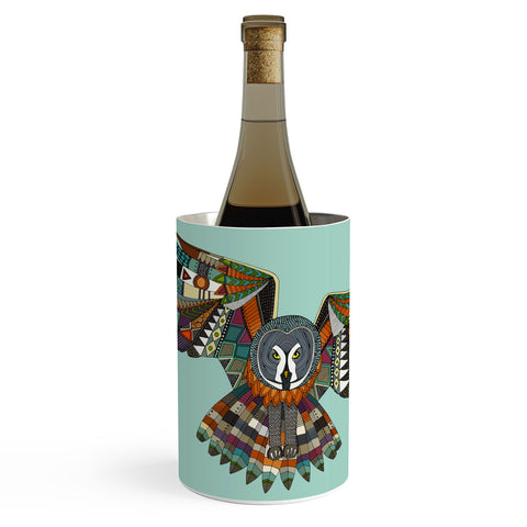 Sharon Turner night owl mint Wine Chiller
