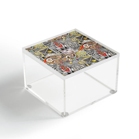 Sharon Turner nouveau elemental red Acrylic Box