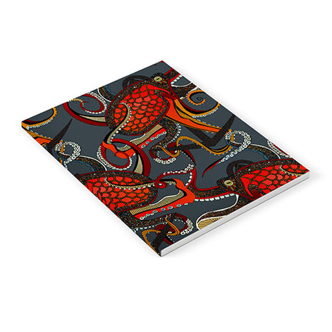 Sharon Turner octopus ink gunmetal Notebook