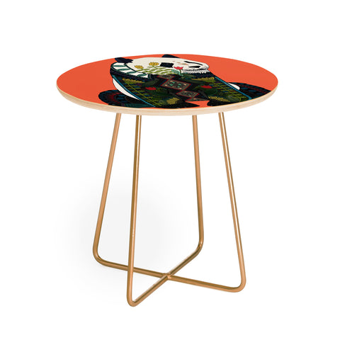 Sharon Turner panda Round Side Table