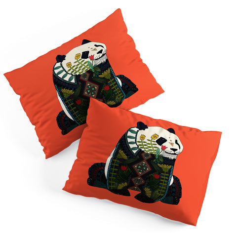Sharon Turner panda Pillow Shams