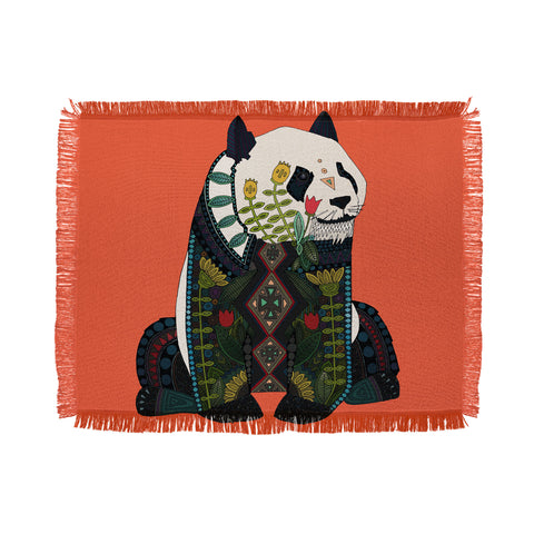 Sharon Turner panda Throw Blanket