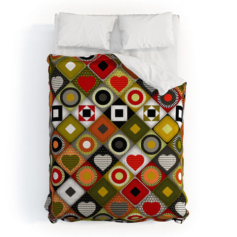 Sharon Turner parava festive diamond Comforter