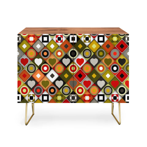 Sharon Turner parava festive diamond Credenza