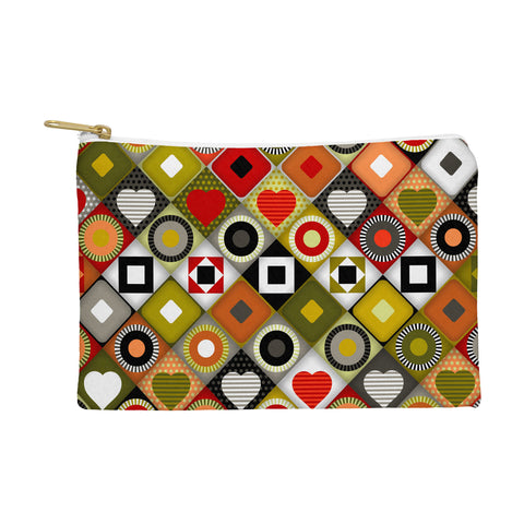 Sharon Turner parava festive diamond Pouch