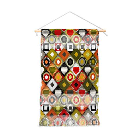 Sharon Turner parava festive diamond Wall Hanging Portrait