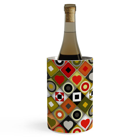 Sharon Turner parava festive diamond Wine Chiller
