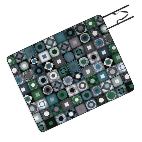 Sharon Turner parava midnight Picnic Blanket