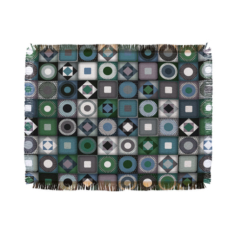 Sharon Turner parava midnight Throw Blanket